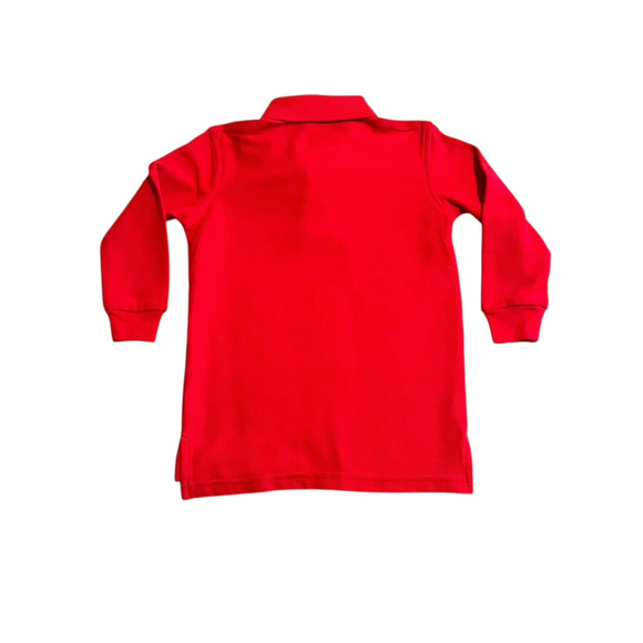 French Toast Polo Shirt Boys Size 3T Red Long Sleeve Uniform Casual Wear NWT - Picture 8 of 8